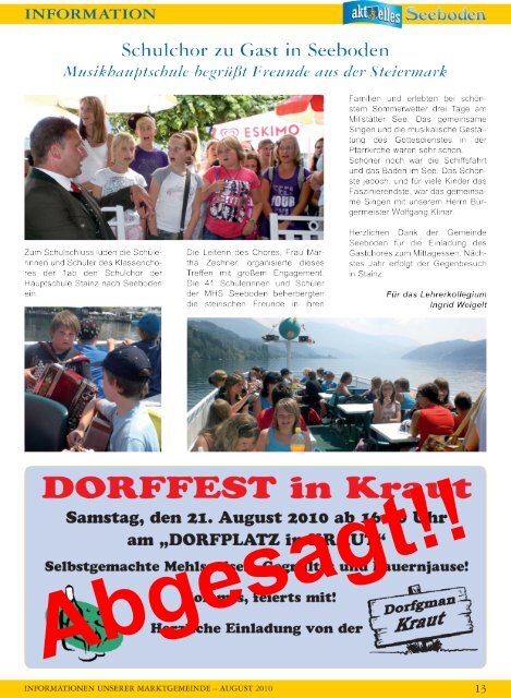 Zeitung8_2010_GemSeeboden_Layout 1 - Marktgemeinde Seeboden