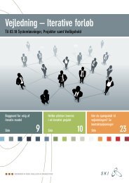 Vandfaldsmodellen Iterativ udvikling - BvHD