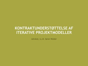 Fælles projektmodel i staten – skal skaleres i forhold til projektets ...