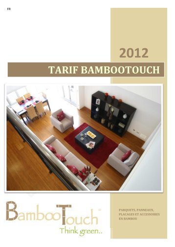 TARIF BAMBOOTOUCH - Naturel 21