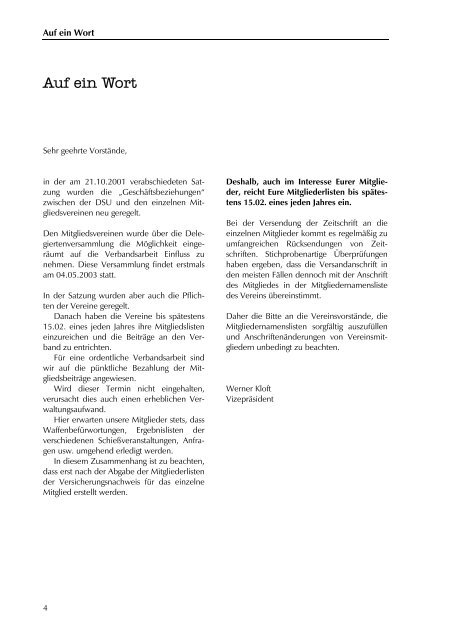 Heft Nr. 3 - Deutsche Schießsport Union e.V.