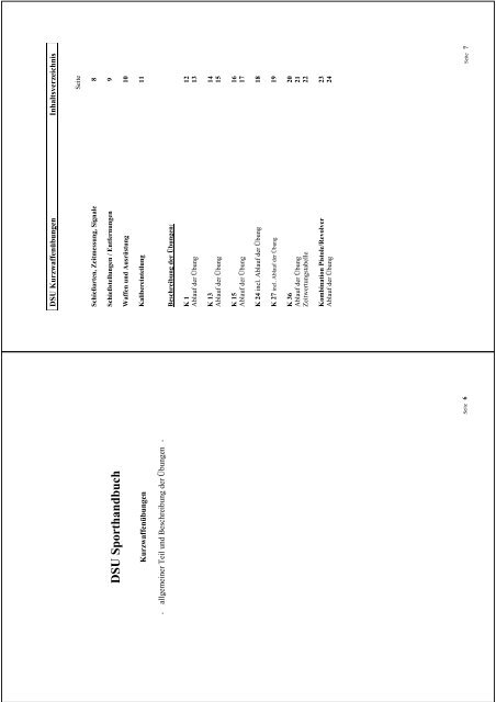 DSU Sporthandbuch - Deutsche Schießsport Union e.V.