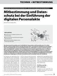 Computer und Arbeit [CuA] - dtb - Datenschutz- und  ...