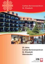 Caritas-Seniorenzentrum St. Elisabeth - Seniorenzentrum Oberstaufen