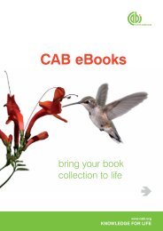 CAB eBooks Archives - CABI