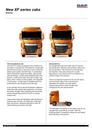 New XF series cabs - Daf.com