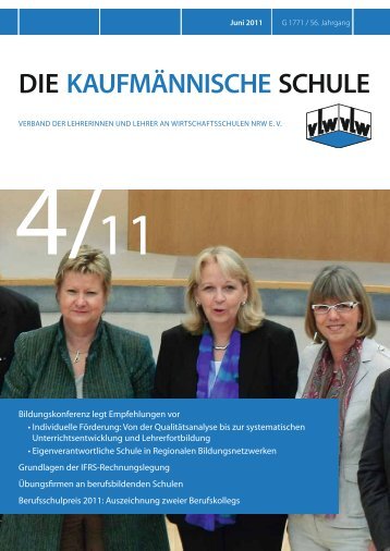 DIE KAUFMÄNNISCHE SCHULE - vLw NRW eV