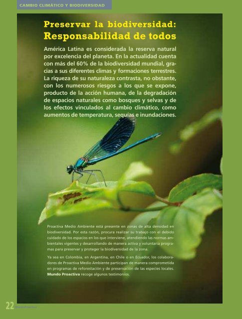 BioDiversidad - Proactiva Medio Ambiente