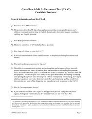 Alberta Police Cognitive Ability Test (APCAT) - Camrose Police ...