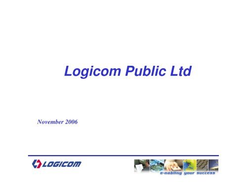Logicom Group BNP Paripa Event - file format 'PDF - Logicom Home ...