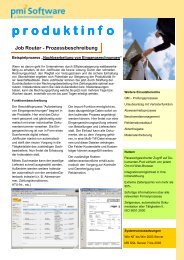 produktinfo Job Router - Prozessbeschreibung - Pmi Software ...