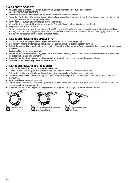 instruction manual and warranty rules instructions d ... - DT Swiss