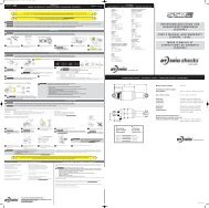 (europa) user's manual and warranty (europe / usa) - DT Swiss