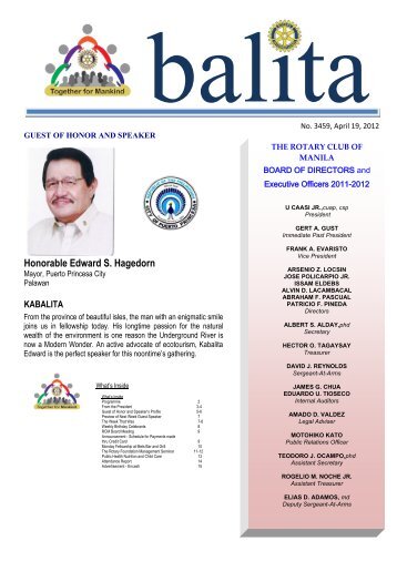 balita april 19.pdf - Rotary Club of Manila