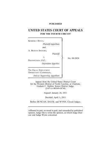 Hoyle v. Freightliner, LLC - United States Court of Appeals for the ...