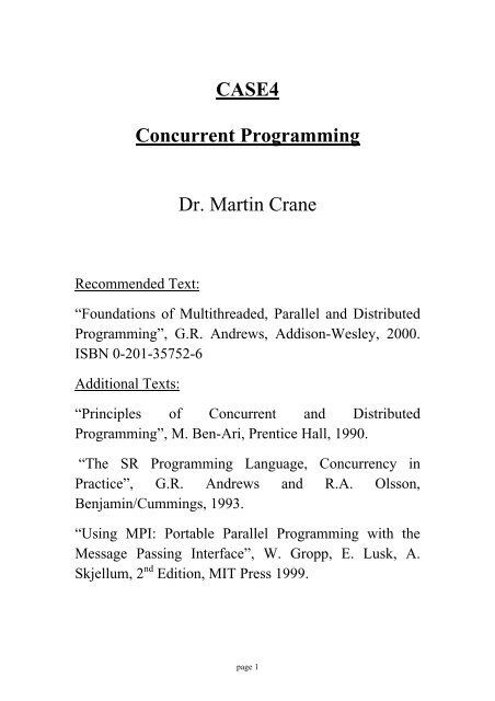 CA4 Introduction to Parallel and Distributed Computing