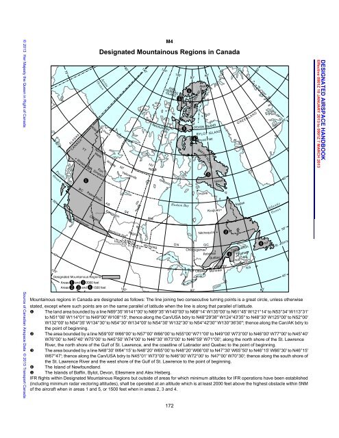 Designated Airspace Handbook - Nav Canada