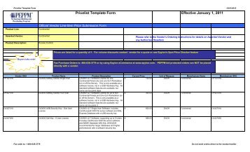 Continental Access Pricelist - Peppm