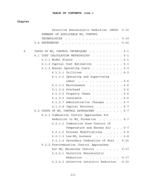 NOx Emissions from Cement Mfg - US Environmental Protection ...