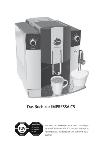 Bedienungsanleitung JURA IMPRESSA C5 - KaffeeStore.com