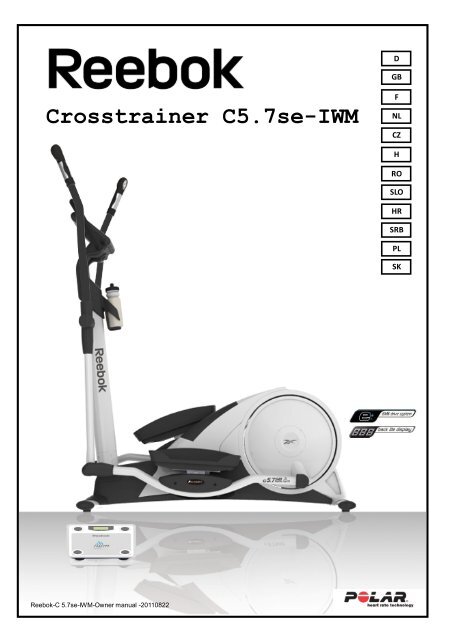 Crosstrainer C5.7se-IWM - Reebok Fitness