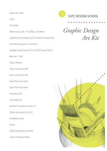 Graphic Design Art Kit - CATC