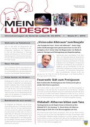 Altherren bitten zum Tanz - Gemeinde Ludesch