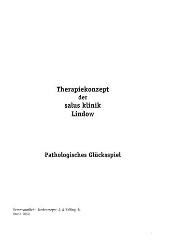 Therapiekonzept salus klinik Lindow - salus kliniken GmbH