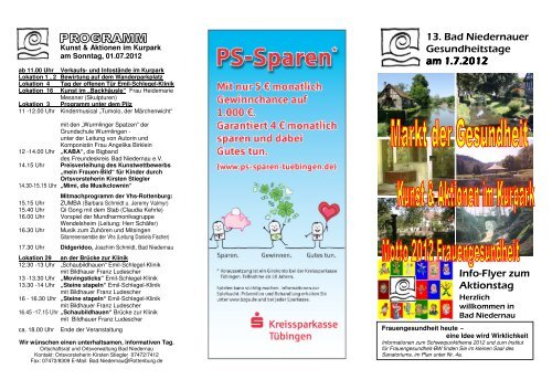 Bad Niedernauer Gesundheitsstage 2012 Flyer 120620 - Stadt ...