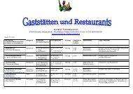 Gaststätte/Restaurants - Grünstadt