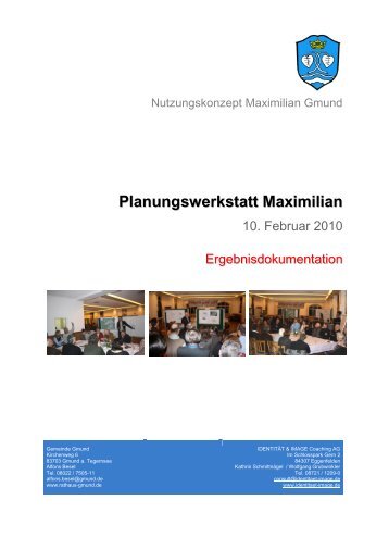 Planungswerkstatt Maximilian - Tegernseerstimme