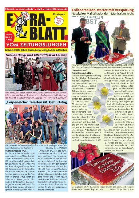 Ausgabe 06/2010 - EXTRABLATT VOM ZEITUNGSJUNGEN