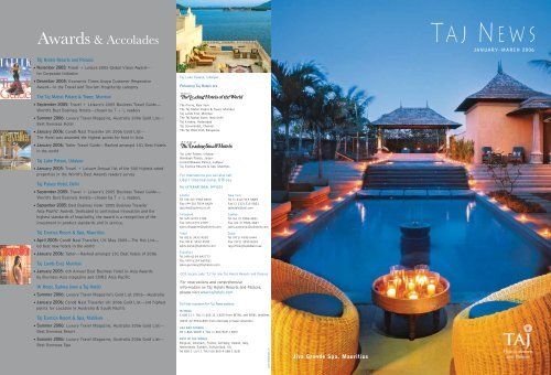 Jiva Grande Spa, Mauritius - Taj Group of Hotels