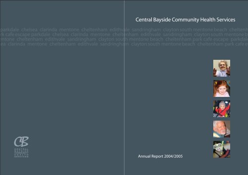 Board Of Management's Report - Central Bayside Community ...