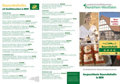 Bauernhofcafés - im Auffelder Bauerncafe