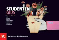 01 huis vAn dE studEnt - Antwerpen Studentenstad