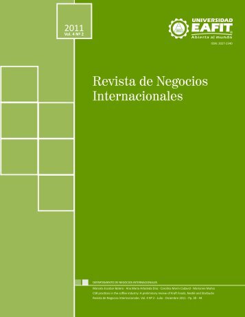 Revista de Negocios Internacionales - Universidad EAFIT