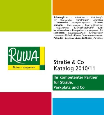 Ihr kompetenter Partner für Straße, Parkplatz und Co - RUWA