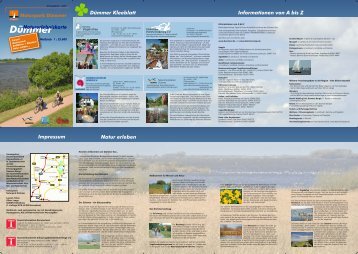 Naturerlebniskarte Dümmer - Verein Naturraum Dümmerniederung