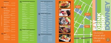 Downtown area restaurants - City of Downey