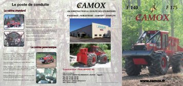 Brochure Camox : Français