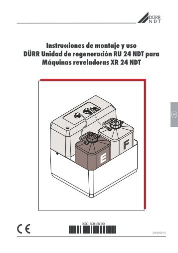 Instrucciones de montaje y uso DÜRR Unidad de ... - duerr-ndt.de