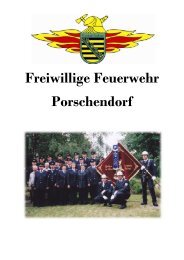 Freiwillige Feuerwehr Porschendorf - Gemeinde Dürrröhrsdorf ...