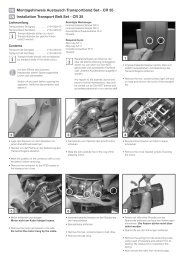 Austausch Transportband Set Deutsch, English - duerr-ndt.de