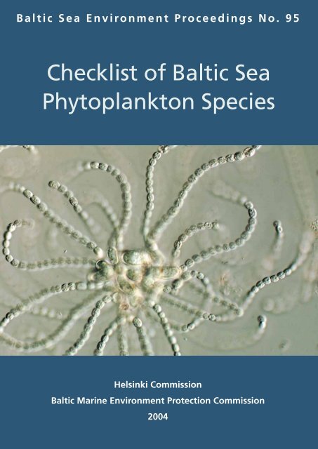 Checklist of Baltic Sea Phytoplankton Species - Helcom