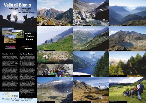 Trekking del Sole - Blenio Turismo