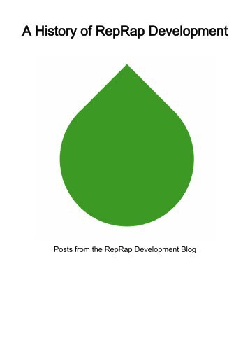 A History of RepRap Development