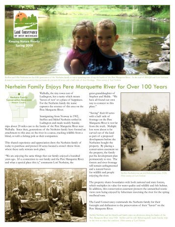 Nerheim Family Enjoys Pere Marquette River for Over - Land ...