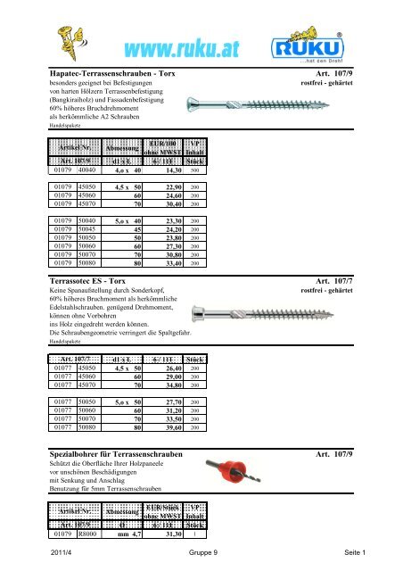 Katalog als PDF - RUKU