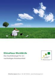 KlimaHaus Work&Life - Salewa